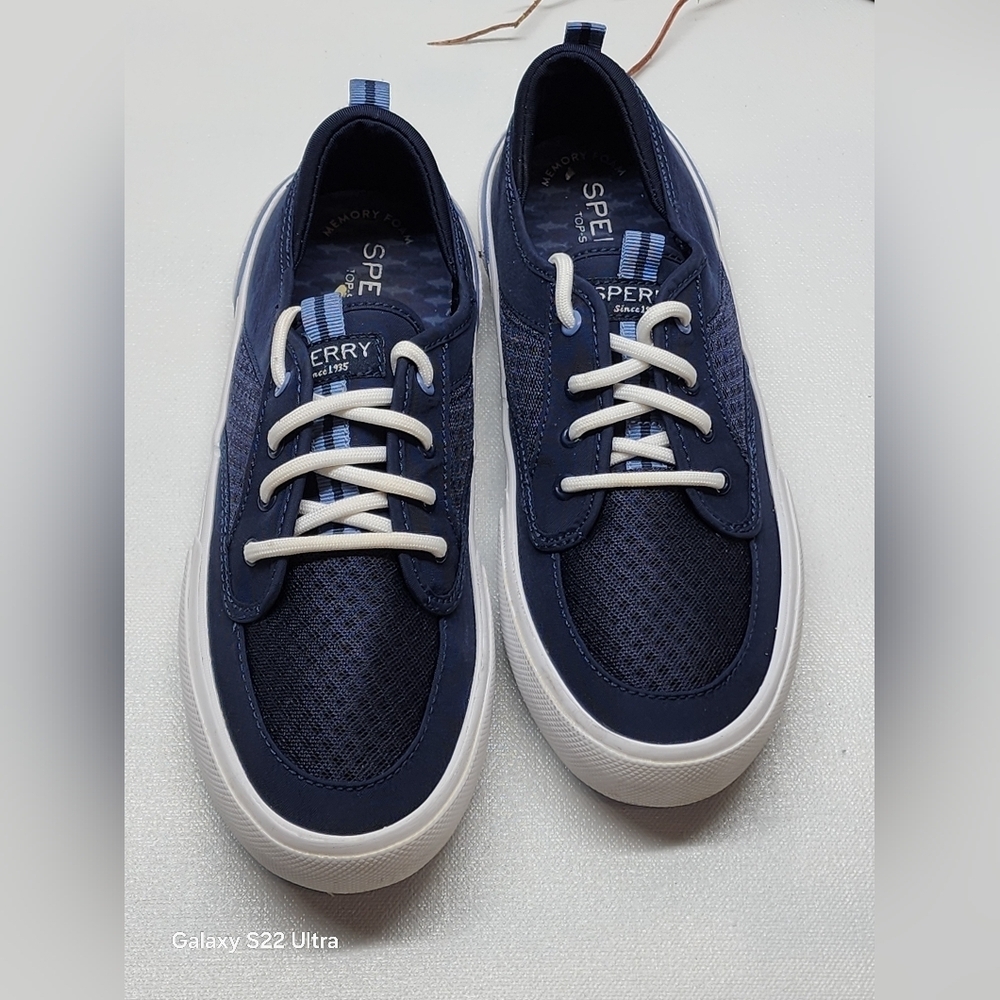 Sperry Blue Boat Shoes